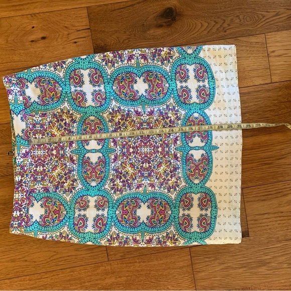 Maeve print linen skirt size 10 - Picture 6 of 10